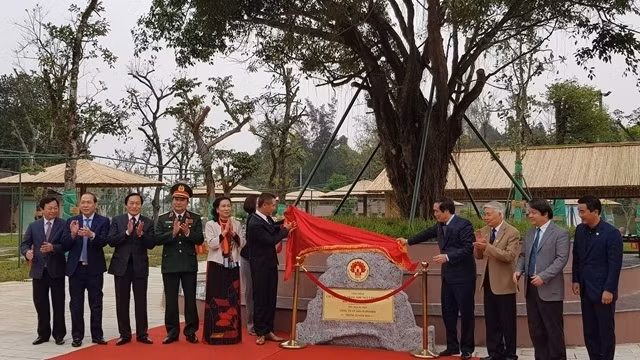 At the ceremony