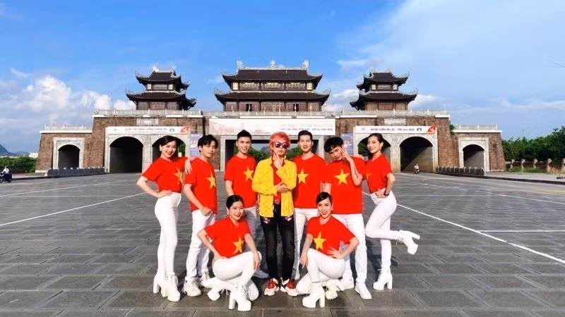A scene in Joseph Kwon’s ‘Vietnam’ music video.