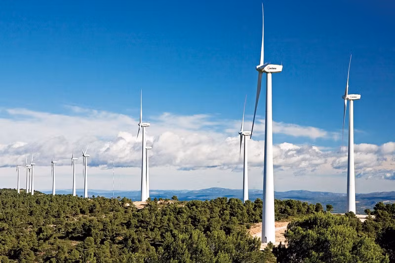 A wind power plant (Illustrative image) 