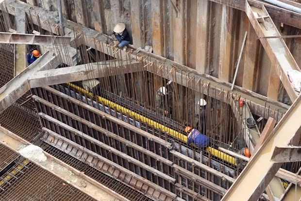 The disbursed public investment increased 22.5% in July compared to the same period last year. (Photo: VNA) 