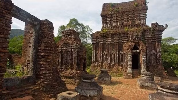 At the Oc Eo - Ba The relic site (Source: baovanhoa.vn)