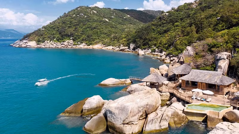Six Senses Ninh Van Bay in Khanh Hoa Province, Vietnam, has been named in the list of 11 breathtaking eco-resorts in the world to visit in the summer of 2021 as selected by Euronews.