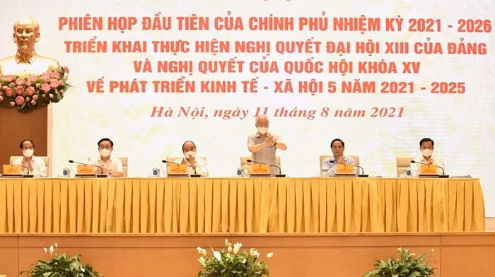 15th Government convenes first meeting. (Photo: NDO/Tran Hai)