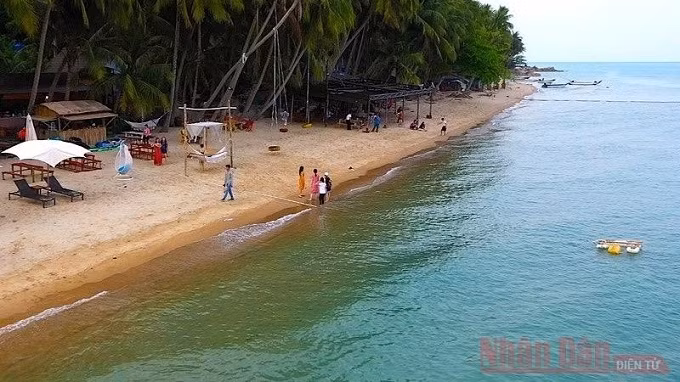 Sea and island tourism is a strength of Kien Giang Province. (Photo: NDO)