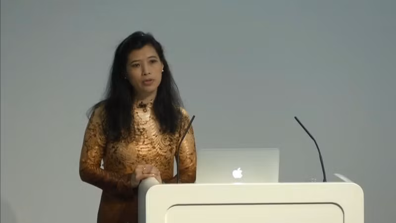  Professor Nguyen Thi Kim Thanh (Photo: Tien Phong)