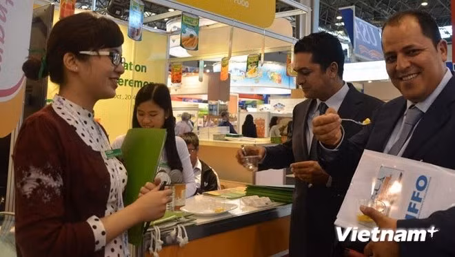 A Vietnamese pavilion at the exhibition