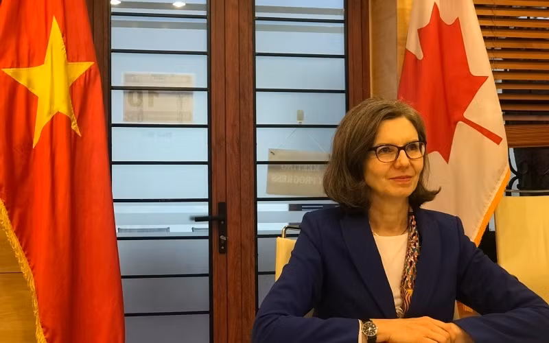 Canadian Ambassador to Vietnam Deborah Paul.