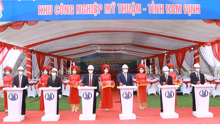 Nam Dinh Province starts work on 1,600 billion VND industrial park