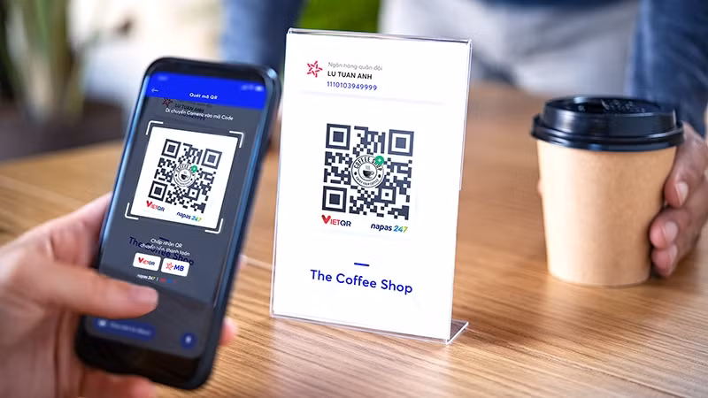 VietQR will save users the hassle of manually entering transfer information.
