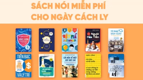 The ‘Free Audiobooks for Quarantine Days’ programme provides readers with free access to 10 best-selling books from various fields.