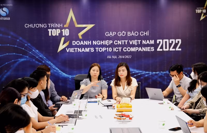 At the press conference