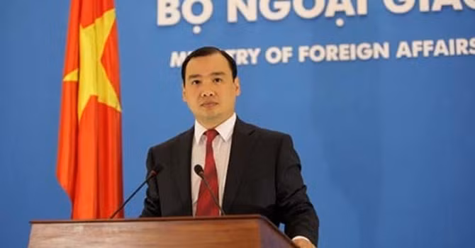 Foreign Ministry Spokesperson Le Hai Binh 
