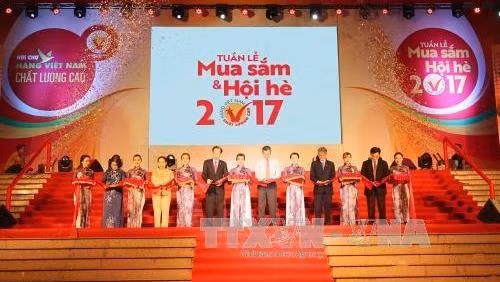 The opening of the trade fair in Ho Chi Minh City