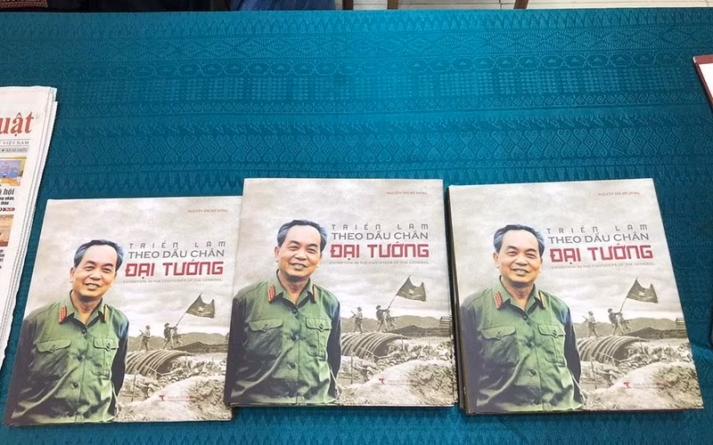 Cover of the book entitled “Following the General’s Footprints”