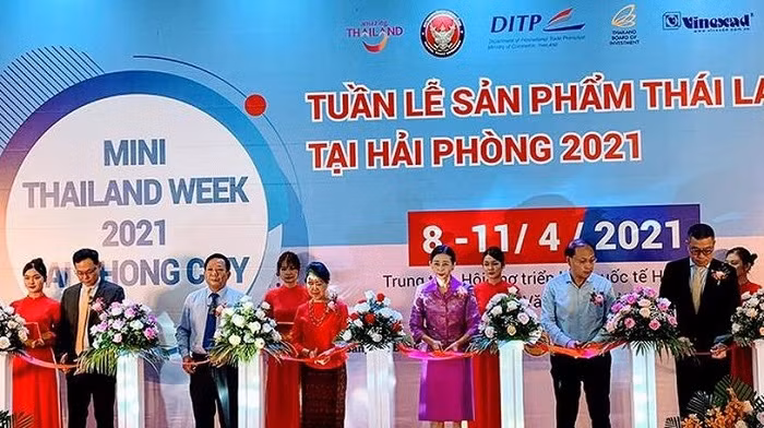 Mini Thailand Week underway in Hai Phong (Photo: NDO/Ngo Quang Dung)