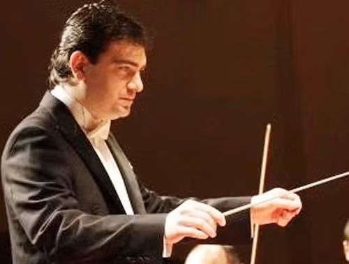Spain's David Gomez Ramirez conductor