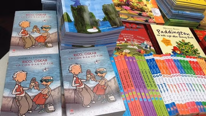 European literature books displayed in Hanoi. (Illustrative image/Photo via NDO)