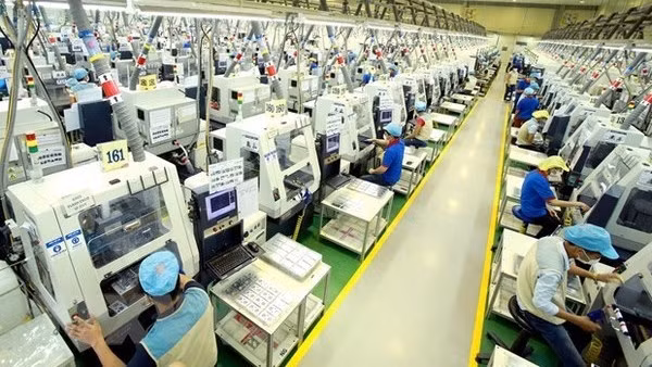 Vietnam aims to aim to create a breakthrough change in the growth model towards higher productivity, quality and competitiveness. (Illustrative image. Photo: VNA)