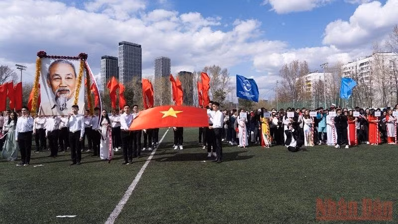 The opening ceremony was well organised. (Photo: THANH THE)