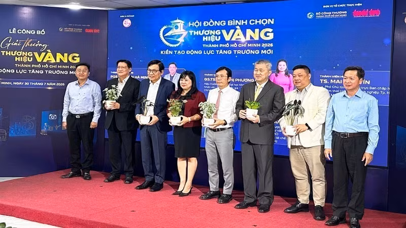 The voting council for the Ho Chi Minh City Golden Brand Awards 2026 makes its debut.