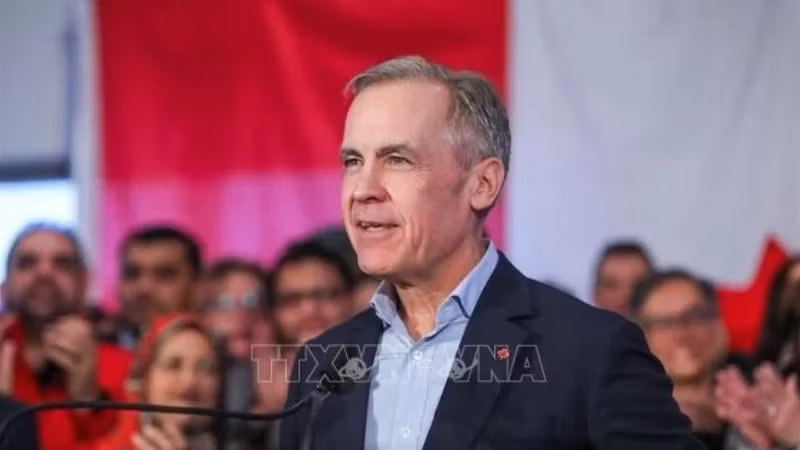 Mark Carney has been sworn in as new Prime Minister of Canada. (Photo: Reuters/VNA)
