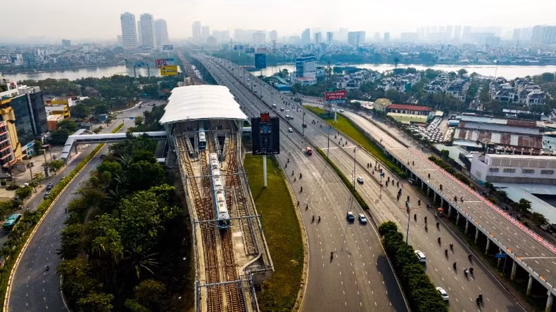 One of the goals of TOD development is to effectively utilise land funds, promote sustainable urban development and provide financial support for the construction of a metro system in Ho Chi Minh City. (Photo: Thanh Dat)