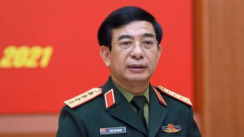 General Phan Van Giang, Politburo member, Deputy Secretary of the Central Military Commission, Minister of National Defence. (Photo: qdnd.vn)