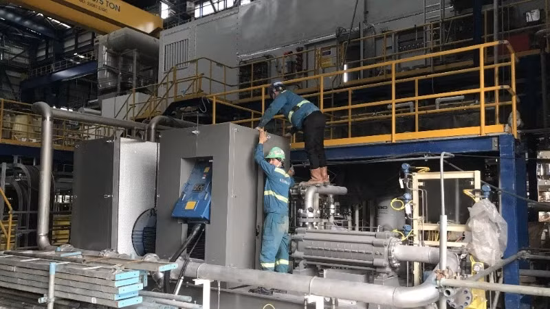 Lilama engineers install Nhon Trach 3 and 4 Thermal Power Plants.
