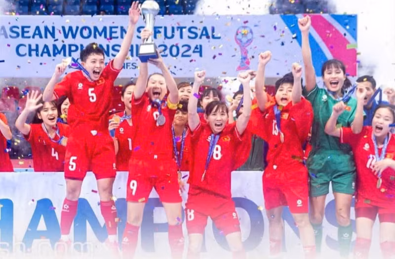 Vietnam wins 2024 ASEAN Women's Futsal Championship (Photo: ASEAN Football)