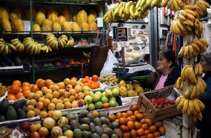 A market in Lima, Peru, August 31, 2018. (Photo: Reuters)