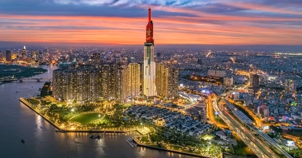 A corner of Ho Chi Minh City - the southern economic hub of Vietnam. (Photo: VNA)