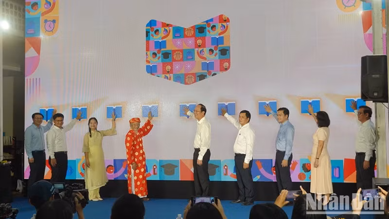 At the opening ceremony