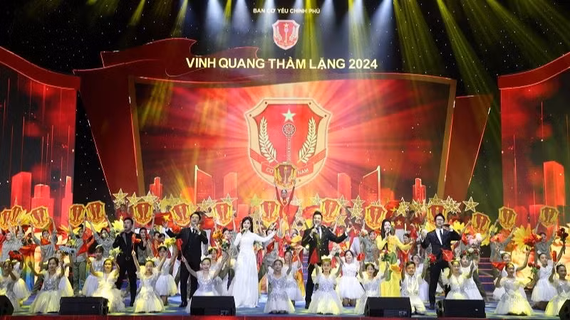 An art performance at the programme