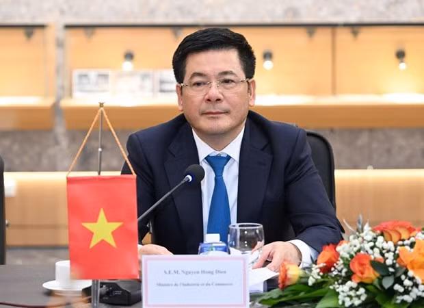 Minister of Industry and Trade Nguyen Hong Dien (Photo: Ministry of Industry and Trade)