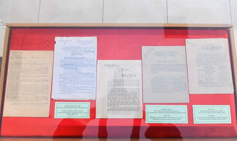Some artefacts are on display at the exhibition.