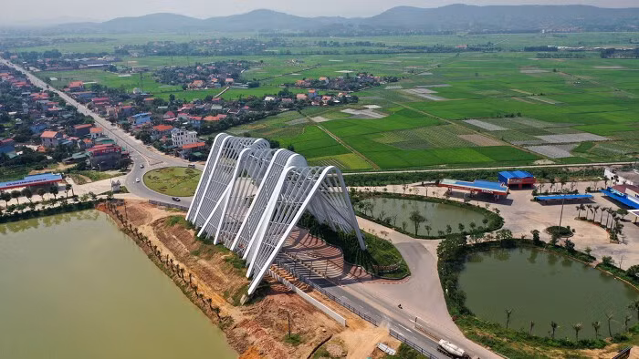 A corner of Dong Trieu town (Photo: baoquangninh.vn)