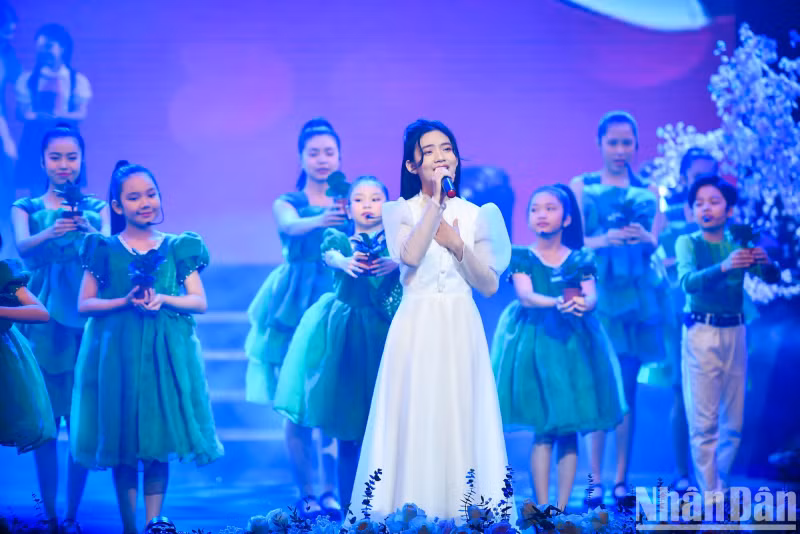 An art performance at the event