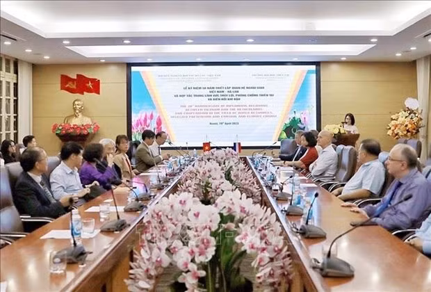 An overview of the celebration ceremony. (Photo: VNA)