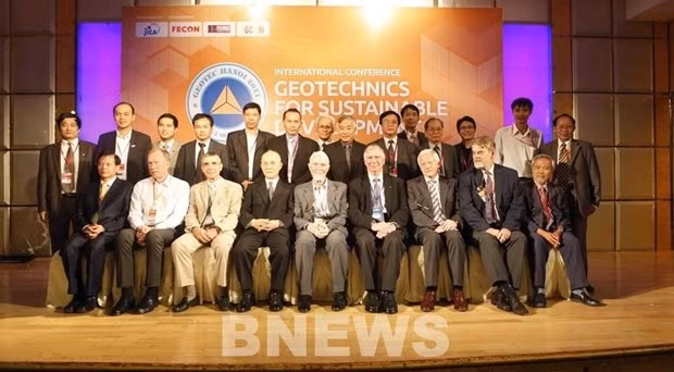 The 5th International Conference on Geotechnics for Sustainable Infrastructure Development (GEOTEC HANOI 2023) will take place at the National Convention Centre on May 14 and 15, with the participation of world leading professors. (Photo: VNA)