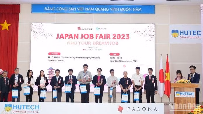 At the job fair