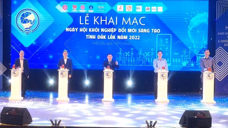At the opening ceremony