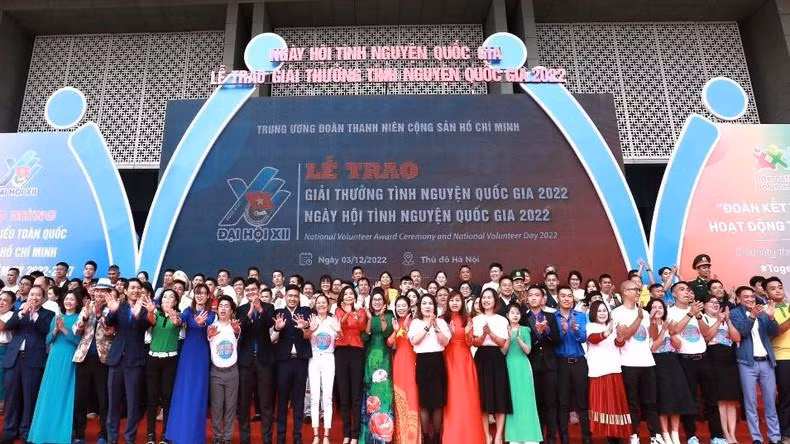 Delegates respond to National Volunteer Day 2022.