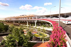 A graphic image of Terminal 2 of Phu Quoc International Airport (Source: Civil Aviation Authority of Viet Nam)