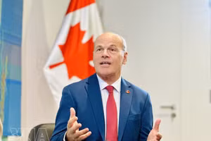 Canadian Ambassador to Viet Nam Jim Nickel (Photo: VNA)