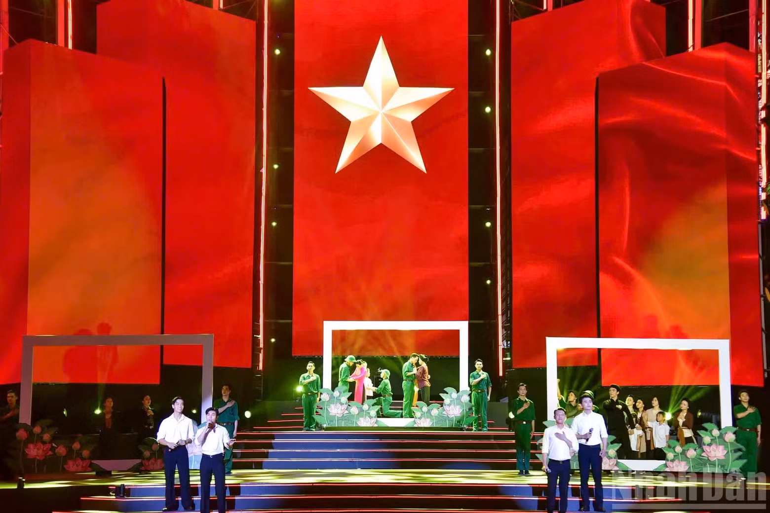A performance at the programme