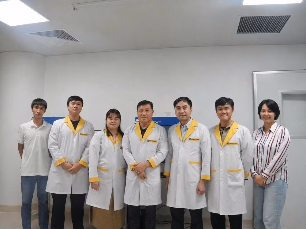 Key researchers participating in the 1,000 Vietnamese Genomes Project.