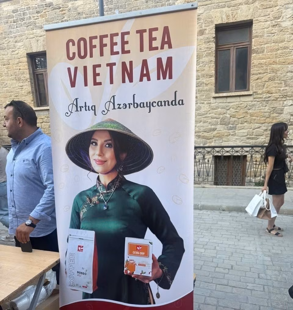 Vietnamese products are promoted at the event.