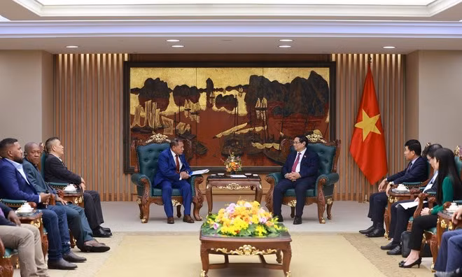 The meeting in Ha Noi on November 11 (Photo: VNA)