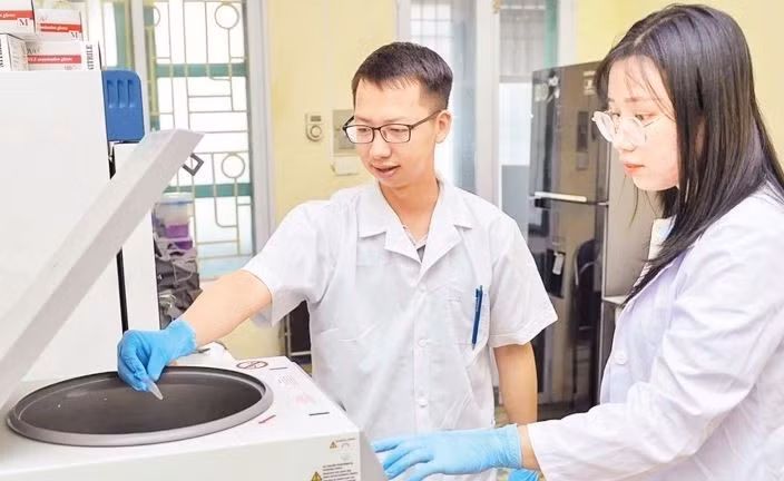 Laboratory at the Institute of Stem Cell Research, Viet Nam National University, Ho Chi Minh City. (Photo: HOANG NAM)