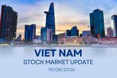 Infographic: VN-Index down 0.31% on August 19